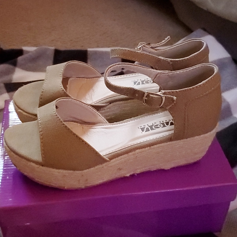 Shoes of Soul brand platform espadrilles